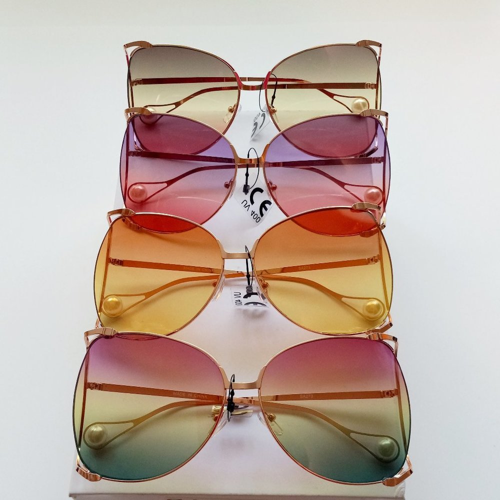 Pearl's Temple Gradient Sunglasses